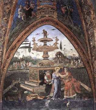Pinturicchio Painting - Susanna And The Elders Renaissance Pinturicchio